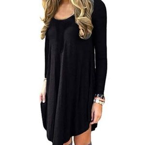Women’s Long Sleeve Casual Fit Loose Top/Dress